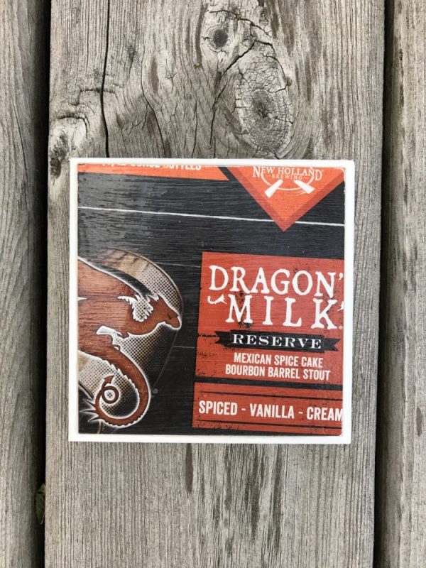 New Holland Brewing Co. Dragon's Milk Mexican Spice Cake Coaster