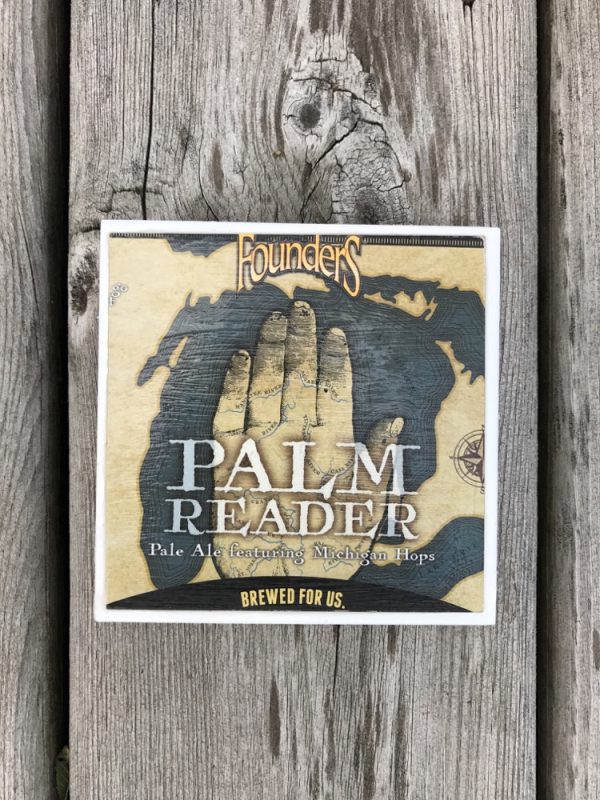 Founders Brewing Co. Palm Reader Coaster
