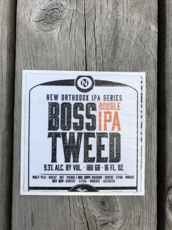 Old Nation Brewing Co. Boss Tweed DIPA Coaster