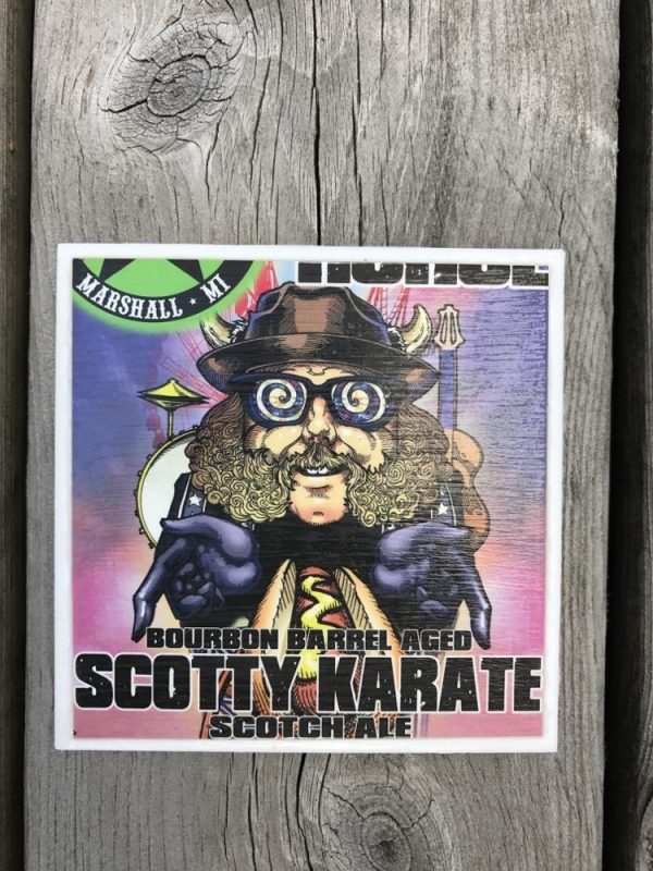 Dark Horse BA Scotty Karate Coaster