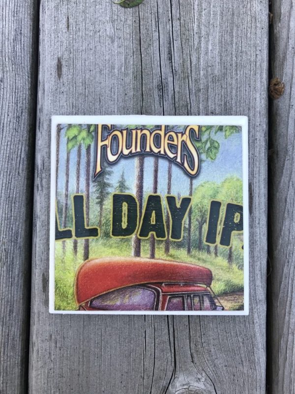 Founders Brewing Co. All Day IPA Coaster