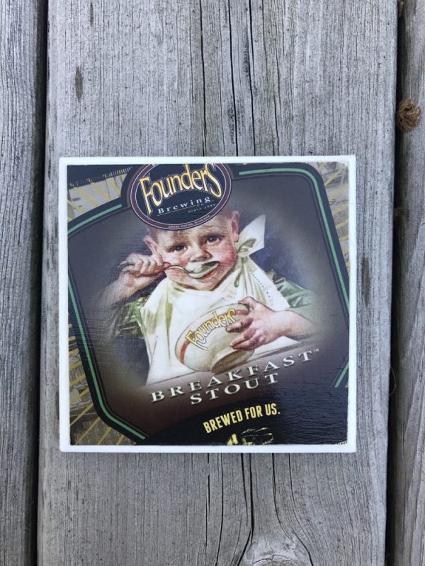 Founders Brewing Co. Breakfast Stout Coaster