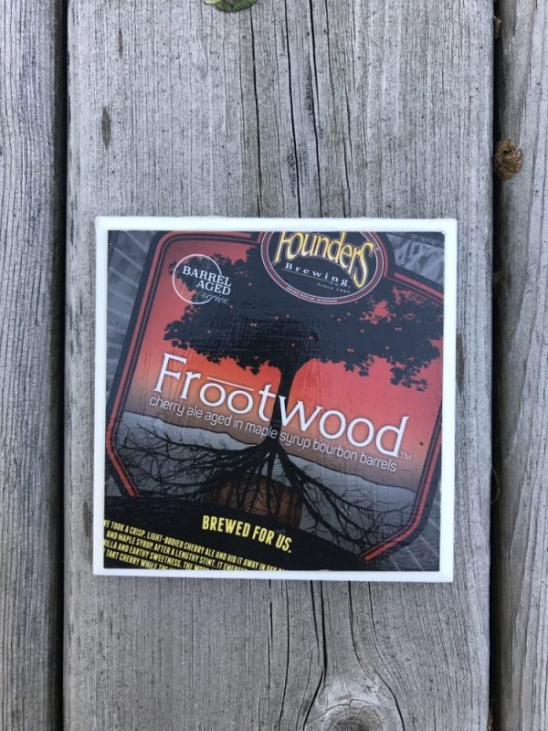 Founders Brewing Co. Frootwood Coaster