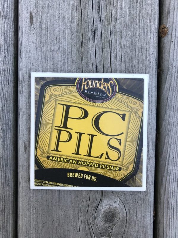 Founders Brewing Co. PC Pils Coaster