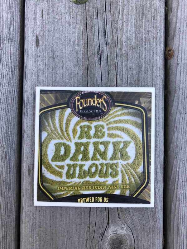 Founders Brewing Co. Redankulous Coaster